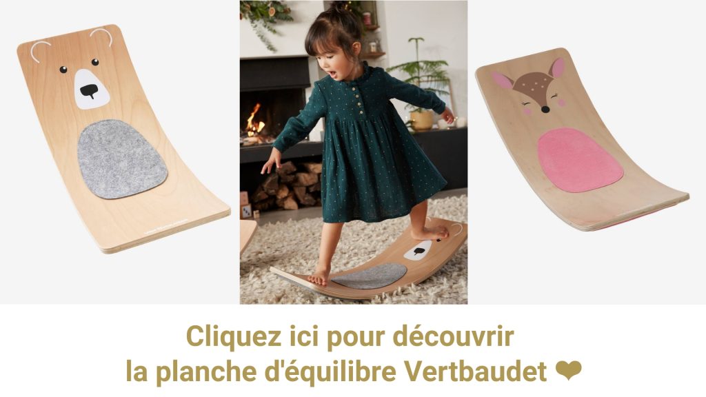 MeowBaby® Planche D'équilibre pour Enfants 80x30cm Planche Balancer  Montessori, Balance Board avec Feutre, Vert