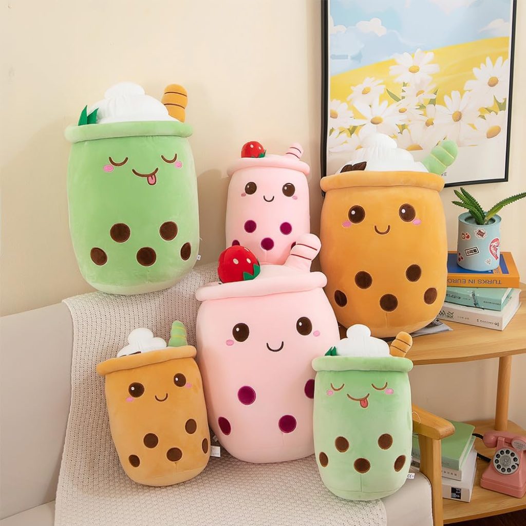 Les peluches Bubble Tea Amozo sont amusantes et trop mignonnes.