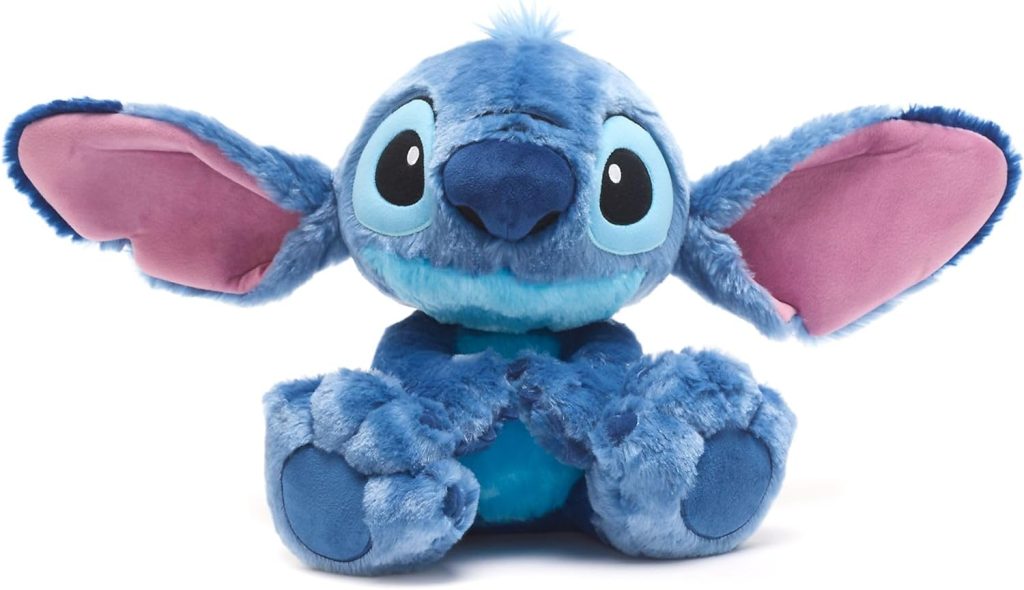 Ce modèle Stitch de peluche Disney mesure 44 cm.