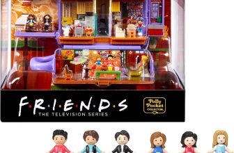 Le coffret Polly Pocket Friends comprend 6 figurines à l'image des personnages emblématiques de ce sitcom.